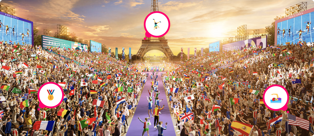 Map of the Venues of the 2024 Paris Olympics