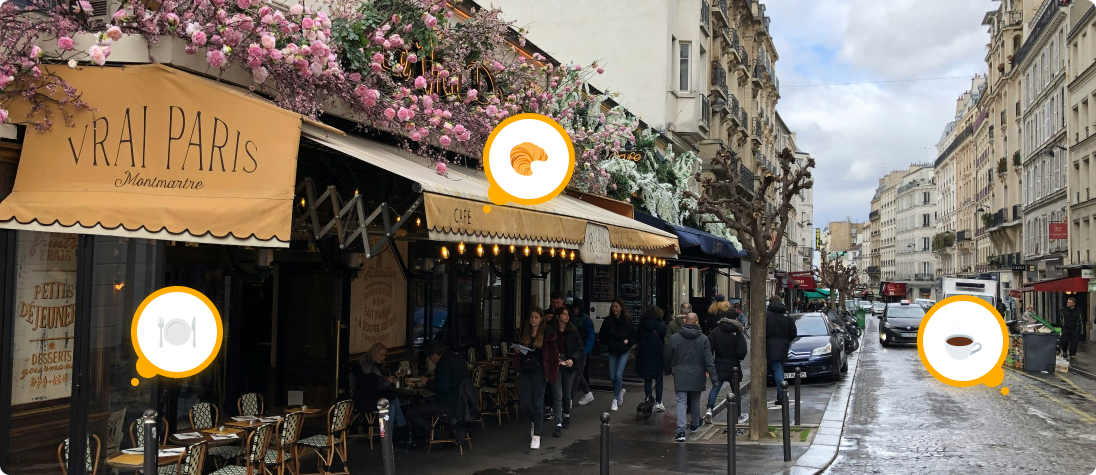 Restaurants and Cafes in Paris You Must Visit! Map Them, and Don’t Lose Any!