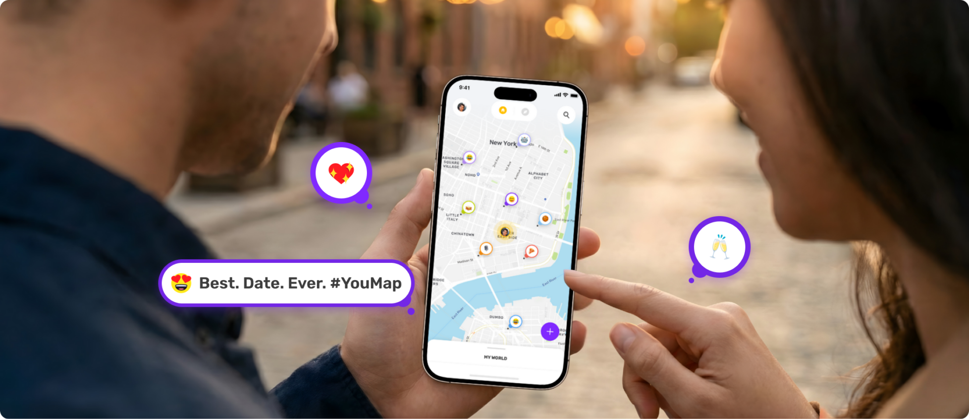 Why a Collaborative Map like YouMap Can Be the Best “Couple App”