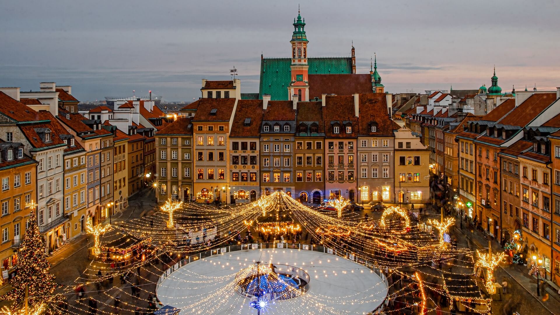 Poland christmas market